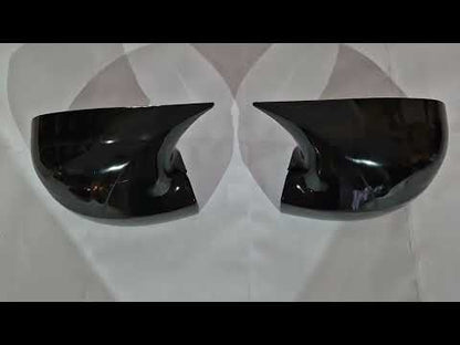 Mirror Covers BMW-Style (2 pcs) V-2 for Renault Duster 2008-2017 - video 1
