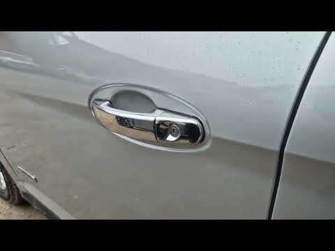 Chrome Door Handle Covers (4 pcs, Stainless Steel) for Ford Connect 2014-2021 - video 1
