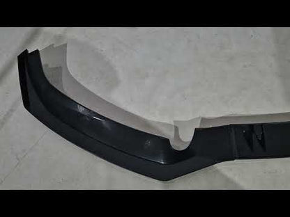 Front lip (Gloss Black, 2010-2014) for Audi A7 2010-2018 - video 1
