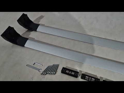 Roof rack (cross bars) for original mounting points Ecem V3 Special (2 pcs) for Ford Custom 2013-2022 - video 1