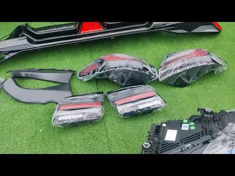 Facelift Body Kit to G30 M5 CS 2021 for BMW 5 Series F10/F11 2010–2016 - video 3