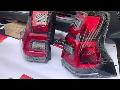 Facelift Conversion Kit 2009-2016 to 2017- (with Full LED Headlights) for Toyota Land Cruiser Prado 150 2009-2023 - video 1