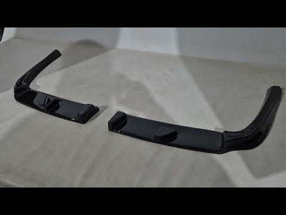 DPT V-2 rear diffuser (gloss black) for BMW 5 series F-10/11/07 2010-2016 - image 1