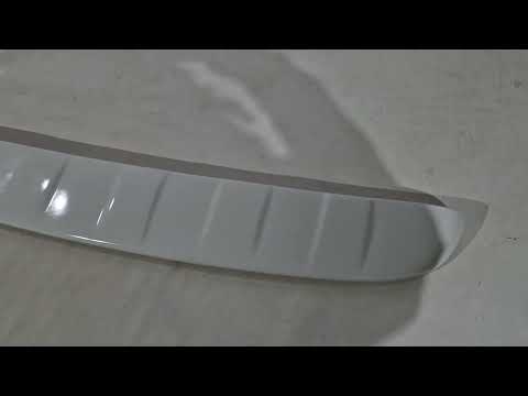 ABS Spoiler (White Gloss) for Volkswagen T5 Multivan 2003-2010 - video 1