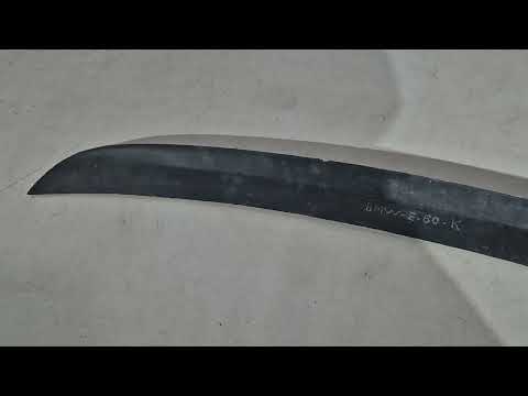 Meliset Spoiler (primed for painting) for BMW 5 Series E60/E61 2003-2010 - video 1