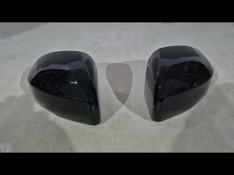 Mirror Covers (2 pcs, black) for Range Rover IV L405 2013-2021 - video 1