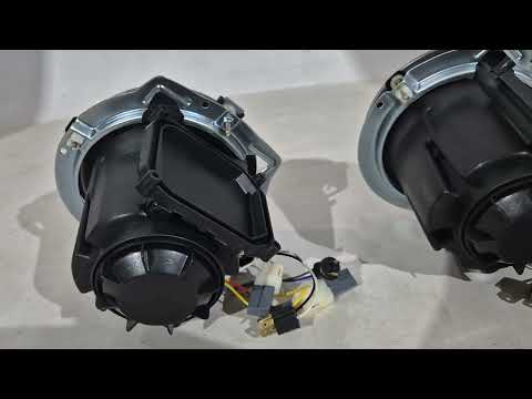 Front Headlights Manor Black LED (2006-2017) for Mercedes G сlass W463 1990-2018 - video 1