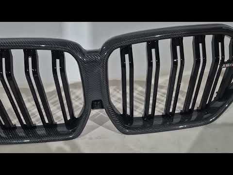 M-Look Grilles (2018-2022, Carbon) for BMW X6 G06 2019–2027 - video 1