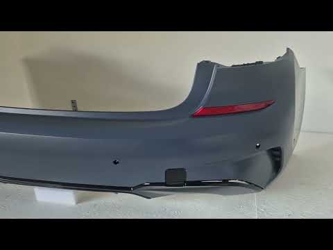 Rear bumper M-Sport (for G20 2018-2022) for BMW 3 Series G20/G21 2018- - video 1