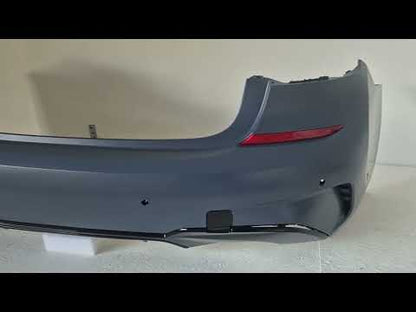 Rear bumper M-Sport (for G20 2018-2022) for BMW 3 Series G20/G21 2018- - video 1