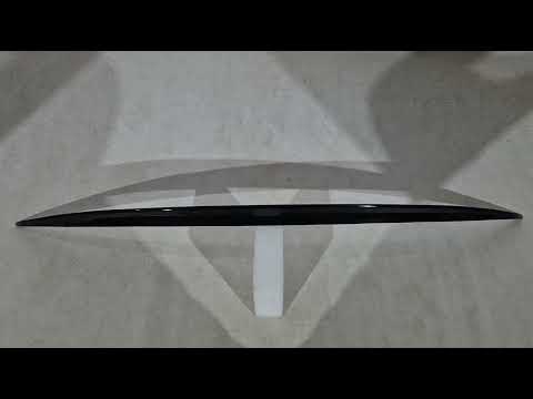 OEM-Style Spoiler (for F10, Gloss Black) for BMW 5 Series F10/F11 2010–2016 - video 1