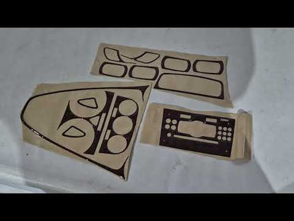 Dashboard Trim Covers for Opel Corsa D 2007-2014 - video 1