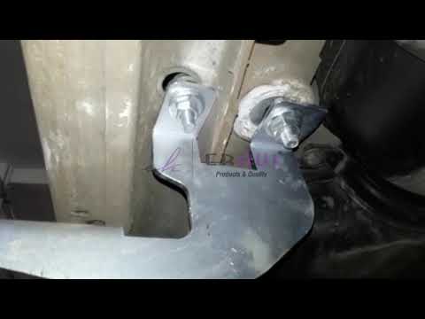 Mounting brackets for side steps for Volkswagen T6 2015-2024 - video 2