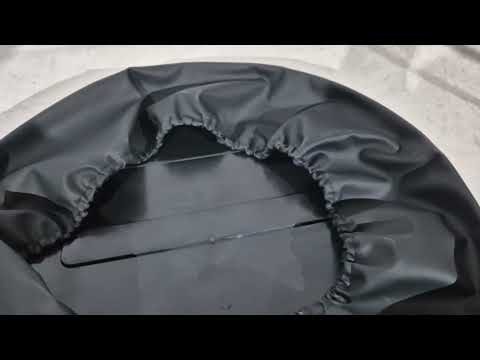 Spare Wheel Cover for Land Rover Defender 2019- - video 1