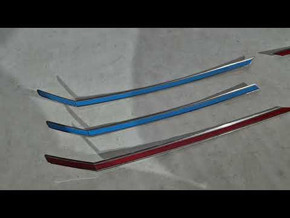 Chrome Grille Covers 2011-2017 for Volkswagen Crafter 2006-2016 - video 1