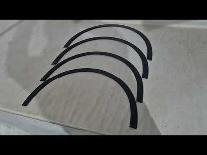 Fender trims (4 pcs, black) for Volkswagen Touran 2010-2015 - video 1