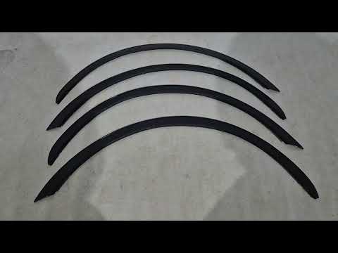Fender trims (4 pcs, black) for Ford Mondeo 2000-2007 - video 1
