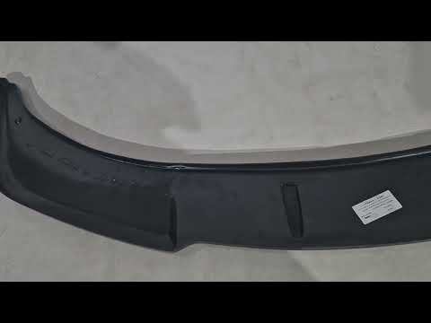Front Lip Spoiler DPT (for M Performance, Gloss Black) for BMW 6 Series F12/F13/F06 2011-2018 - video 1