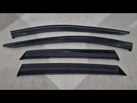 Window Deflectors (4 pcs, HIC) for Ford Kuga/Escape 2019- - video 1