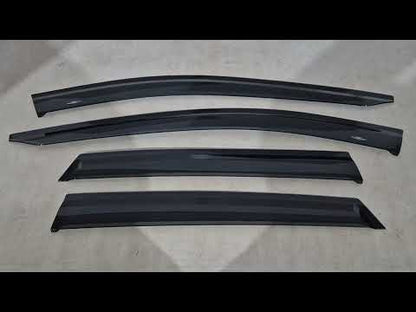 Window Deflectors (4 pcs, HIC) for Ford Kuga/Escape 2019- - video 1