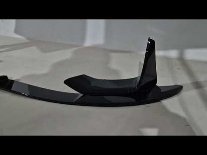 Front Lip DPT V-3 (For M3 F80, Gloss Black) for BMW 3 Series F30/F31 2012-2019 - video 1