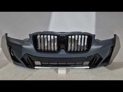 M-Sport Style Kidney Grilles (2022-2024) for BMW X3 G01 2018- - video 1