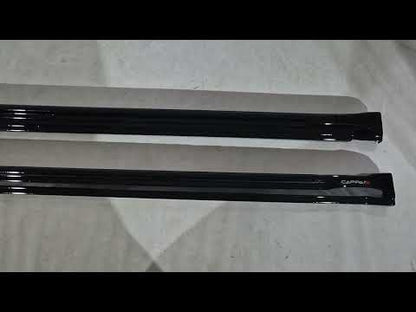 Side Skirt Covers EuroCap (Black Gloss) for Dacia Duster 2024- - video 1