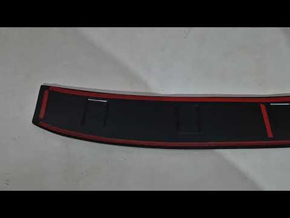 Cover on the rear bumper (2013-2017, ABS, Esa) for Ford Custom 2013-2022 - image 1