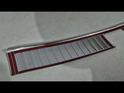 Carmos rear sill trim (2023+, stainless steel) for Kia Sorento IV MQ4 2020- - image 1
