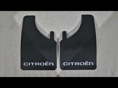 Universal Mud Flaps Polytep (230*375, 2 pcs) for Citroen - video 1