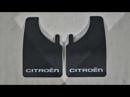 Universal Mud Flaps Polytep (230*375, 2 pcs) for Citroen - video 1
