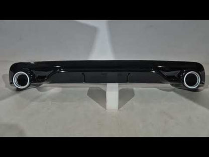 Rear Diffuser DPT (HB, Gloss Black) for Peugeot 308 2014-2021 - video 1