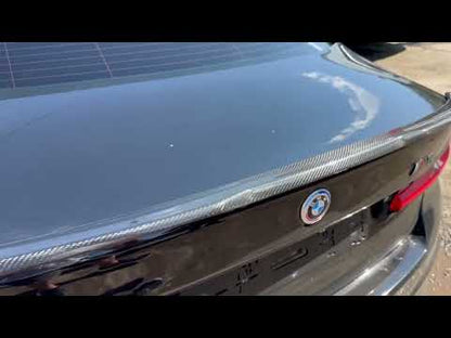 Spoiler V2 (for G30/F90, Carbon) for BMW 5 Series G30/G31 2017-2023 - video 1