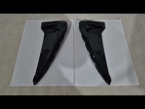 Black Style Gills X5M F85 for BMW X5 F-15 2013-2018 - video 1