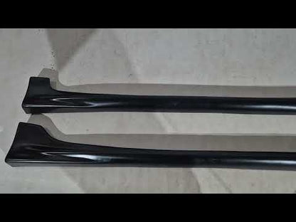 Side Skirts DPT V-3 (HB, paintable) for Ford Fiesta 2008-2017 - video 1