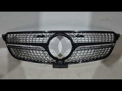 Tuning Grille Diamond Black (GLE) for Mercedes GLE/ML сlass W166 2011-2018 - video 1