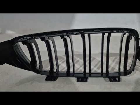 Kidneys M-Look (Gloss Black) for BMW 4 Series F32/F33/F36 2012-2020 - video 1