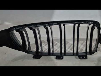 Kidneys M-Look (Gloss Black) for BMW 4 Series F32/F33/F36 2012-2020 - video 1