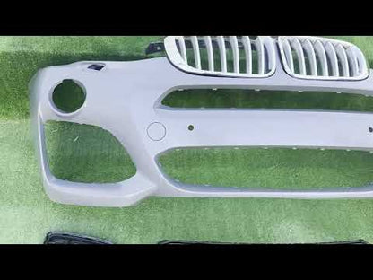 Front Bumper M-Sport (2014-2018) for BMW X3 F-25 2011-2018 - video 1