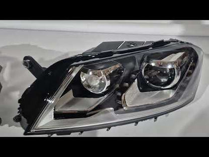 V2 Front Headlights (EU version, 2 pcs) for Volkswagen Passat B7 2012-2015 - video 1