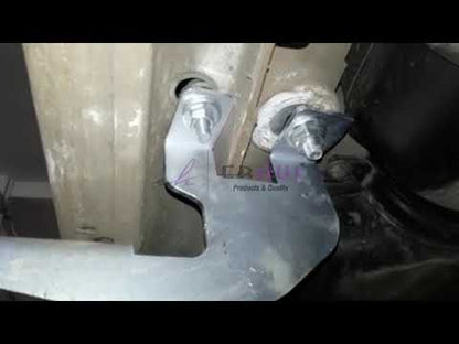 Side Steps RedLine V1 (2 pcs, Aluminum) for Volkswagen T5 Caravelle 2004-2010 - video 2