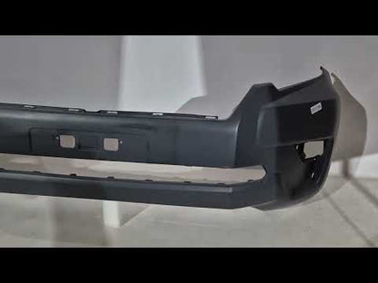 Front bumper (for 2017+) for Toyota Land Cruiser Prado 150 2009-2023 - video 1