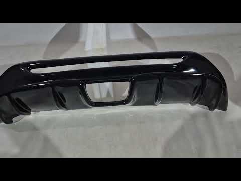 Rear Diffuser DPT 2008-2012, HB, Gloss Black for Ford Fiesta 2008-2017 - video 1