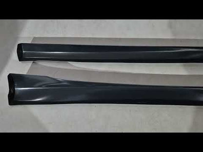 Side Skirts DPT V-1 (primed for painting) for Audi A4 B8 2007-2015 - video 1