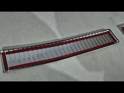 Cover on the rear threshold Carmos (stainless steel) for Volkswagen T-Cross 2019- - image 1