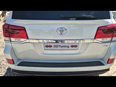 WALD Rear Spoiler (lower, 2015+) for Toyota Land Cruiser 200 2007-2021 - video 2