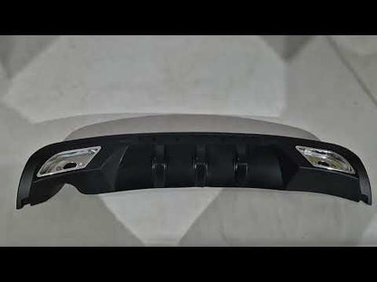Universal Rear Diffuser DPT Sport V-2 (ABS) (Gloss Black) - video 1