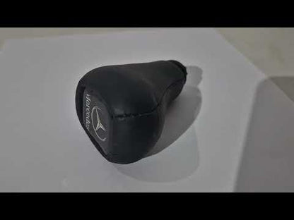 Gear Shift Knob V2 (Leather) for Mercedes E-сlass W124 1984-1997 - video 1