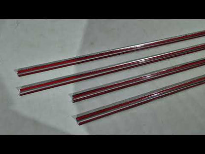 Window edging (4 pcs, stainless steel) for Renault Scenic/Grand 2009-2016 - image 1