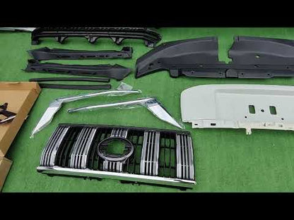Facelift Conversion Kit 2009-2016 to 2017- (with Full LED Headlights) for Toyota Land Cruiser Prado 150 2009-2023 - video 6